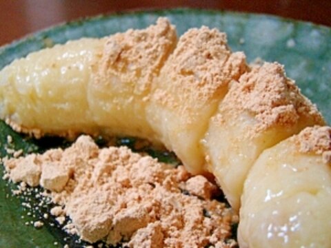 完全無欠のヘルシーおやつ❤黄な粉焼バナナ